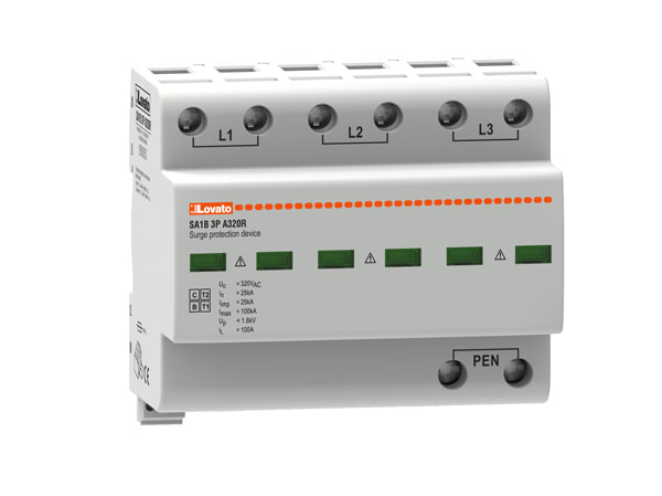 LOVATO LOVSA1B3PA320R SCARICATORE DI SOVRAT. TIPO 1-2 3P