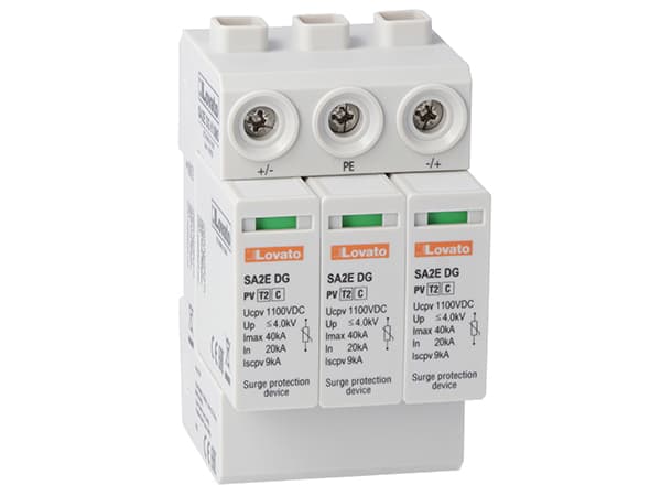LOVATO LOVSA2EDGK10M3 SCARICAT. DI SOVRAT. TIPO 2 1100VDC RIB.