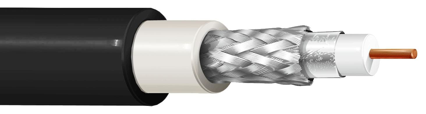 ITC INDUSTRIA TECNIC - ITCSA30DPNB500 SAT 300 DOPPIA GUAINA PE NERO BOB.500 FC