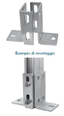 LUCIANO RUSSO SRL - LRSSAS20RSC STAFFA DOPPIA A 41X82 ZIN CALDO