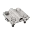 JUPITER SATI - JUP3110504 Morsetto a croce per tondo in acciaio zincato a caldo tipo pesante con piastra intermedia