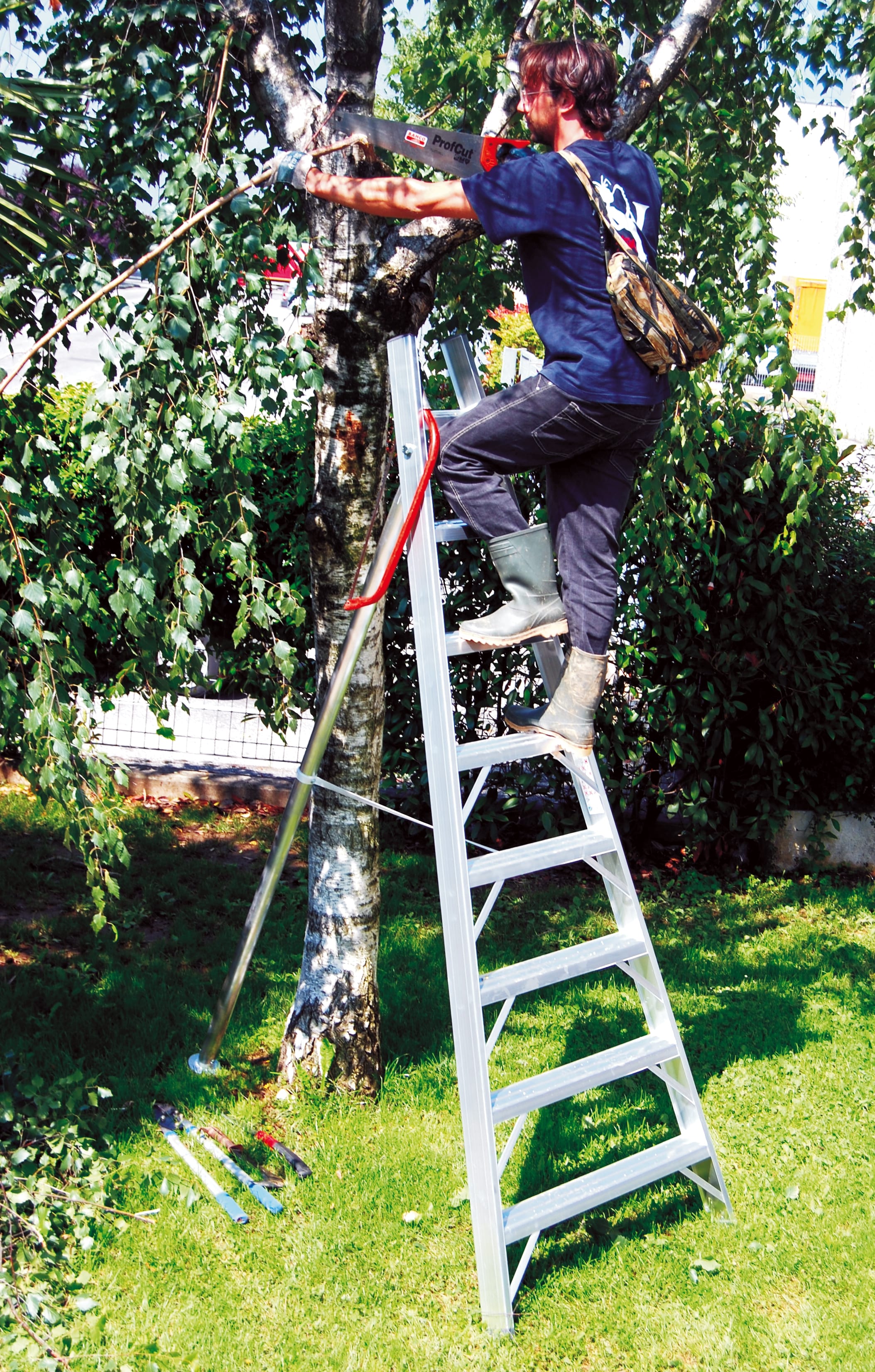 FRIGERIO CARPENTERIE - FRISCA 1969S/10 SCALA AGRICOLA PRO 3PIEDI senza/PUNTA 10g