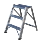 FRIGERIO CARPENTERIE - FRISCA 6027/02 SGABELLO PRO PIEGHEVOLE C/PIAT. ALLU. 2G