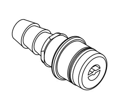 SCAME PARRE SPA SCA914.0006174 CONTATTO MASCHIO PNEUMAT. 6 MM