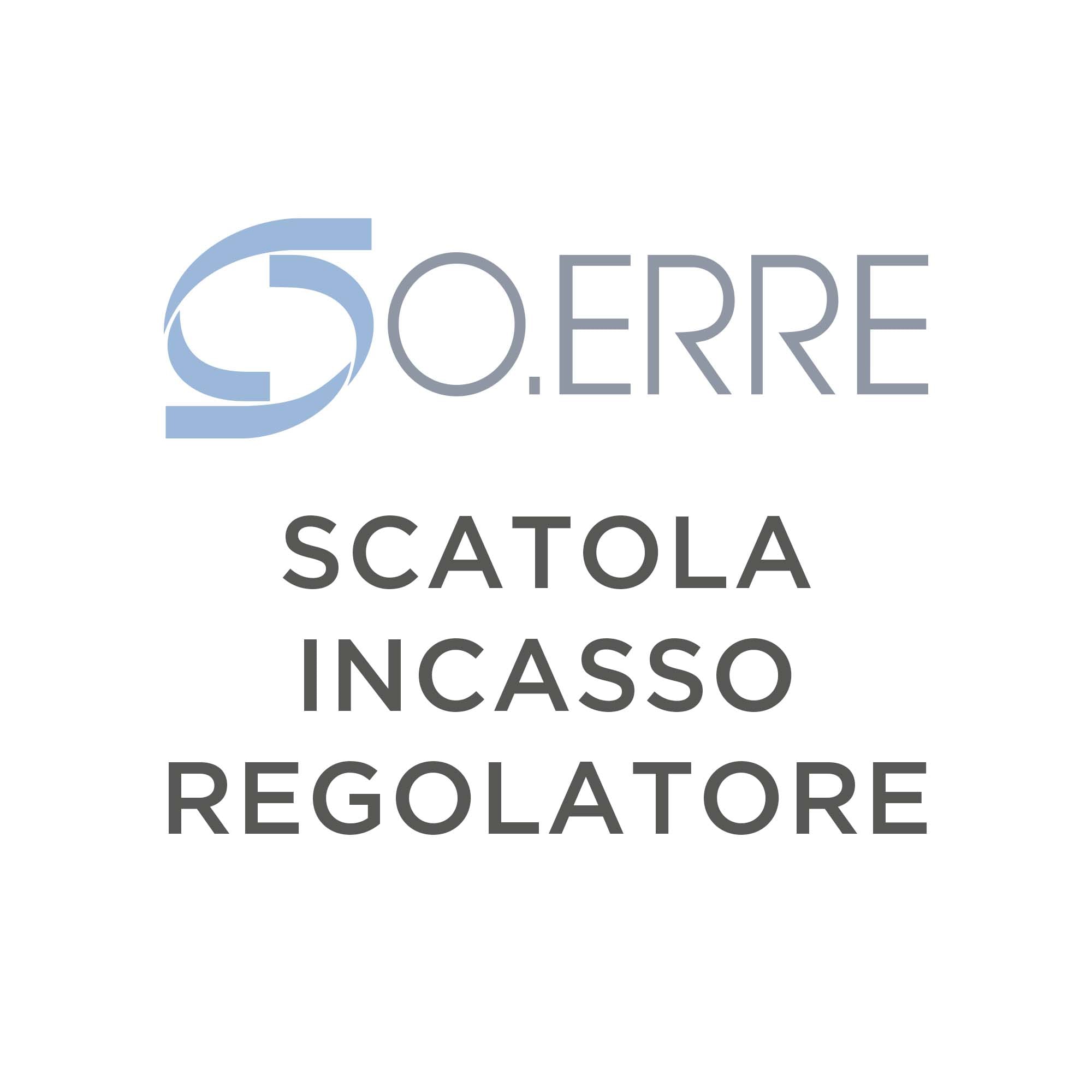 EP (O.ERRE) OER0090500 SCATOLA INCASSO REGOLATORE