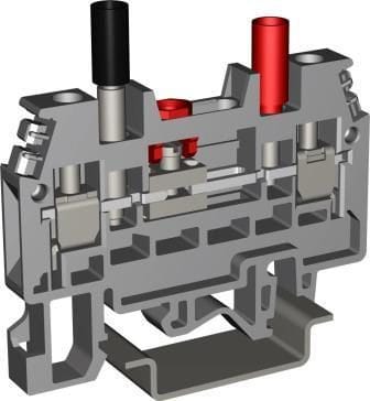 CABUR SRL CBRSB320GR SCB.4/CD/GR MORSETTO SEZIONABILE
