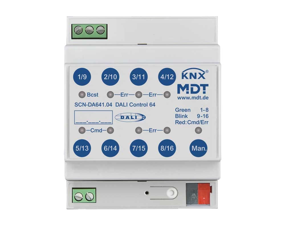 MDT ITALIA SRL EYGSCN-DA641.04 Gateway DALI KNX, control 64