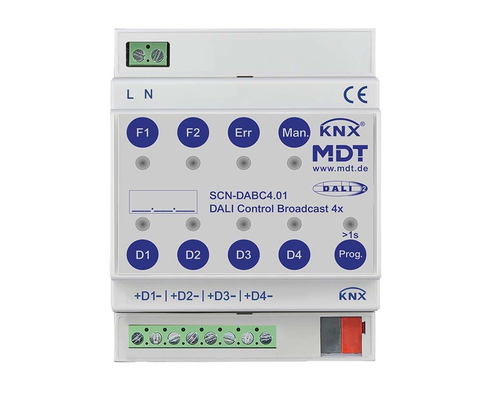 MDT ITALIA SRL - EYGSCN-DABC4.01 GATEWAY DALI BROADCAST,4CAN.