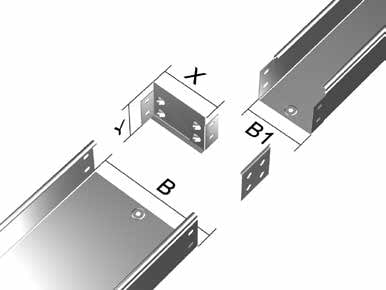 DKC-COMBITECH - SCZ5282360 C5 Raccordo Riduzione Destra da 100 altezza 80 IX