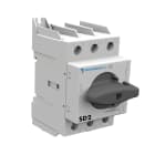 TECHNOELECTRIC SRL - TEH19207X INTERRUTTORE CON MANIGLIA DIRETTA NERA