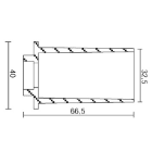 SIDE SPA SDE186-3 POZZETTO PER INCASSO NE