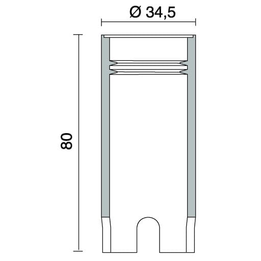 SIDE SPA SDE186-7 CASSAFORMA DA INTERRARE NE