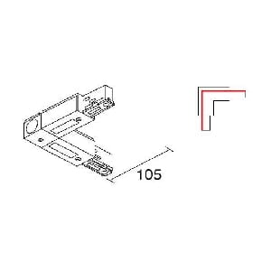 SIDE SPA SDE990792 BINARIO SITRACK 230V CONGIUNZIONE A 90?