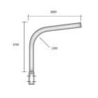 SEM - SEM4332/4 BRACCIO SINGOLO D 68X200+60X2000X2000 MM