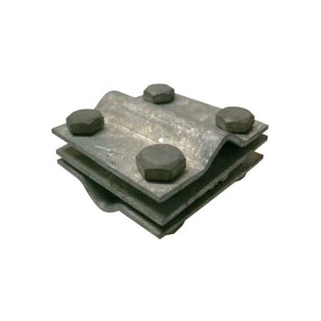 SEM - SEM5111/X MORSETTO A X INOX PER TONDO