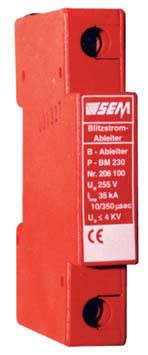 SEM - SEM7381 SCARIC. DI CORRENTE DA FULMINE