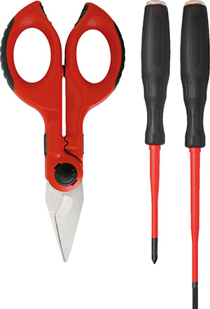 INTERCABLE SRL - INRSET-F1 SET FORBICE SPELLA E TRANCIACAVI + 2 GIR