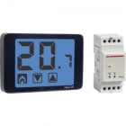VEMER SPA - VEMVE483400 SET THALOS RF NERO + ATTUATORE 1 CAN.