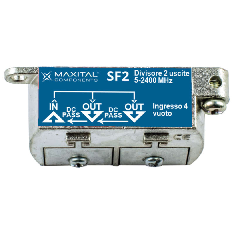 FTE MAXIMAL ITALIA S - FTESF2 SF2 DIVISORE PLUG IN 2 VIE 5-2400MHZ-CC
