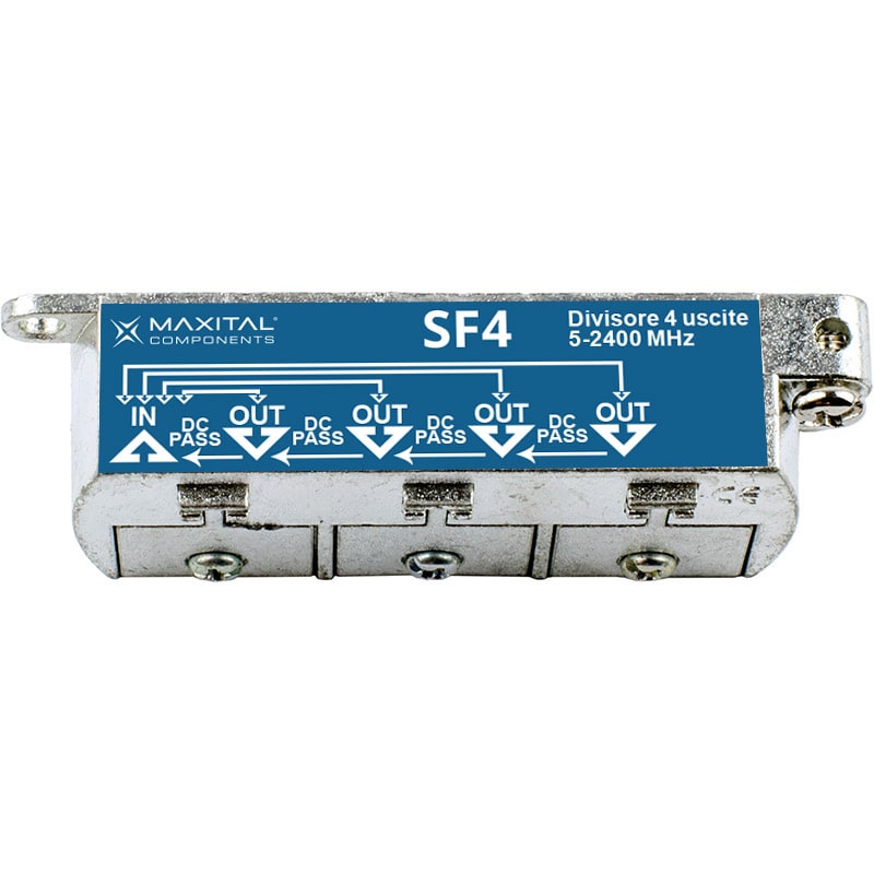 FTE MAXIMAL ITALIA S FTESF4 SF4 DIVISORE PLUG IN 4 VIE 5/2400MHZ-CC