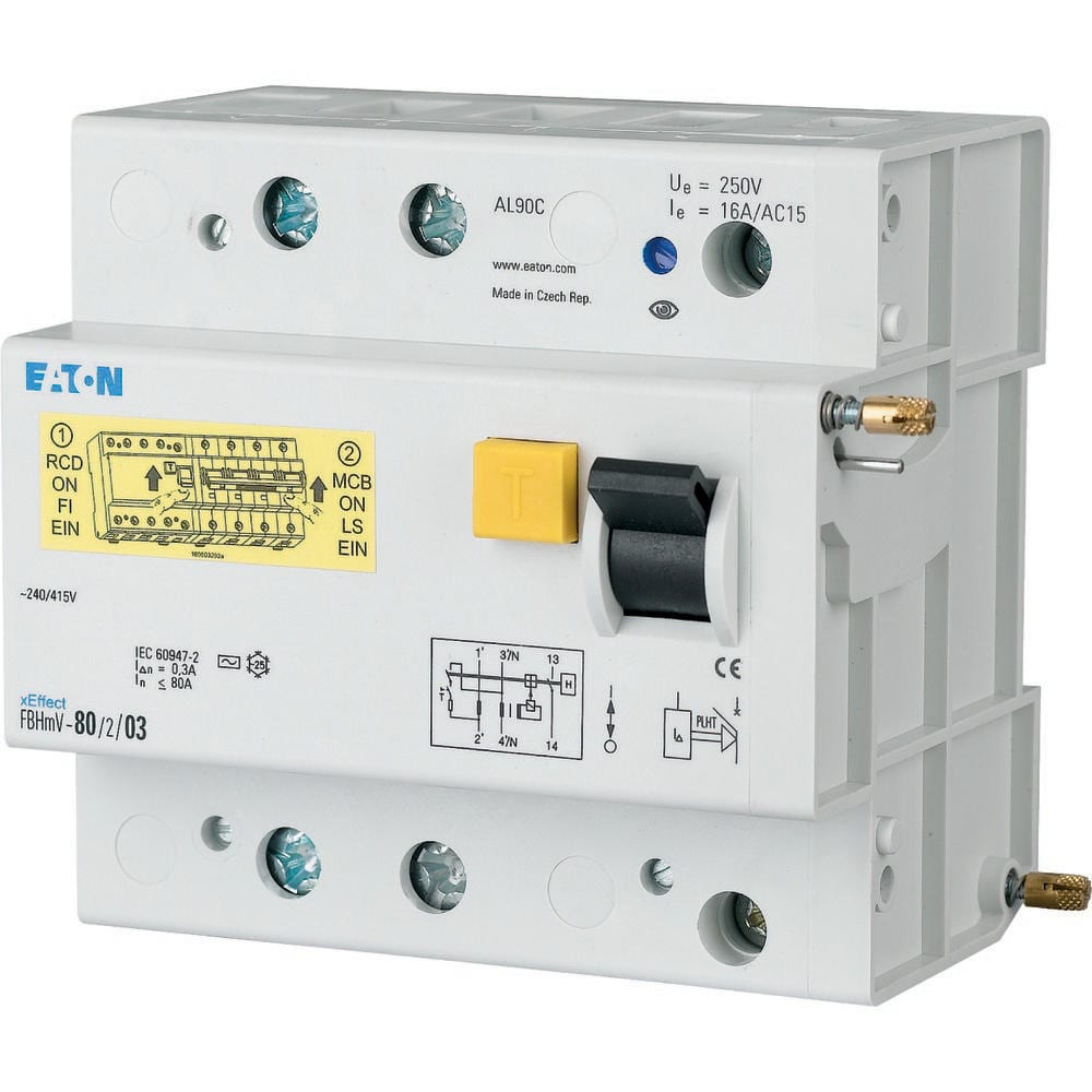 EATON EAO170264 FBHMV-125/2/1-A BLOCCO DIF 125A 2P 1-A