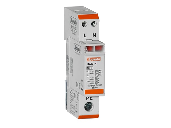 LOVATO LOVSG2C1NA320 SCARICATORE DI SOVRAT. TIPO 2 1P+N 5KA