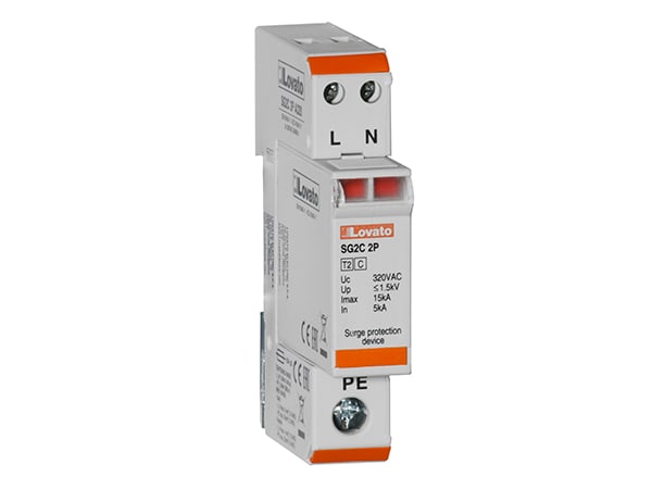 LOVATO LOVSG2C2PA320 SCARICATORE DI SOVRAT. TIPO 2 2P 5KA
