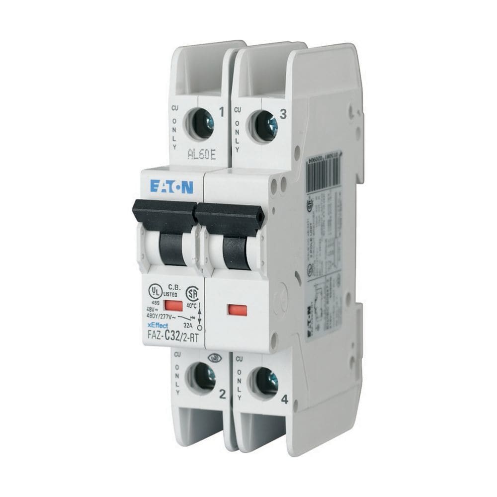 EATON - EAO102220 FAZ-D2/2-RT INT.AUT. UL/CSA 2P 2A D 10KA