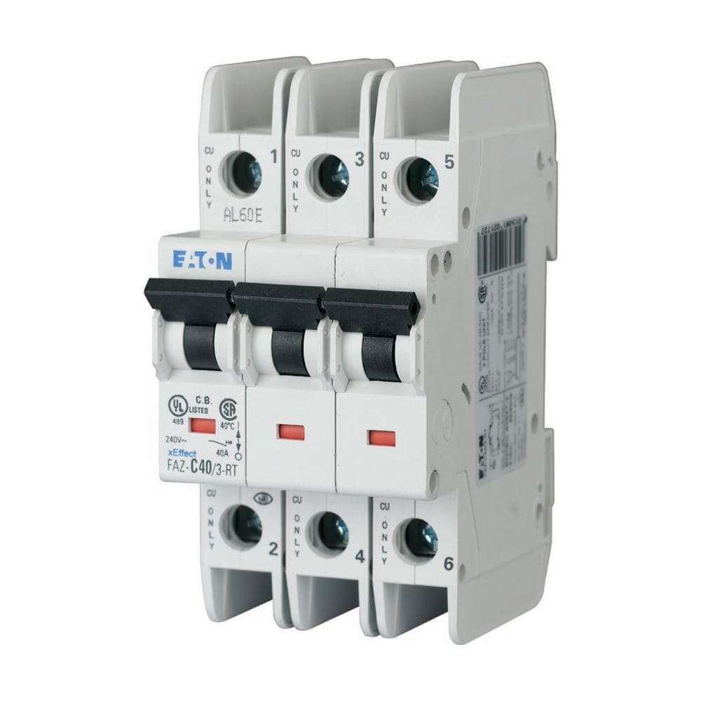 EATON EAO102316 FAZ-D40/3-RT INT.AUT. UL/CSA 3P 40A D 10