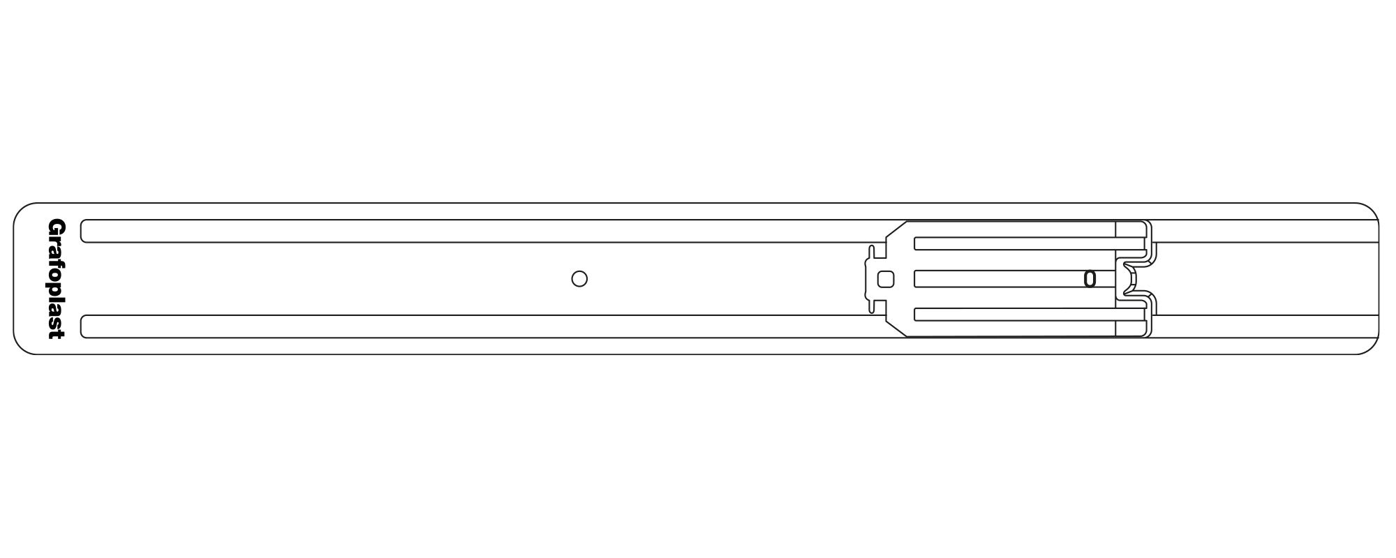 GRAFOPLAST SRL - GRASI2K0014NP2 PIASTRA TESSERE MORSETTI AUTO NP2 - 1PZ