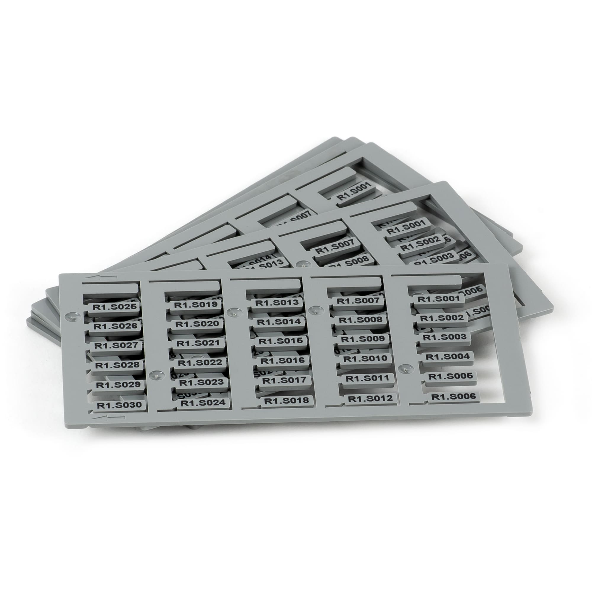 GRAFOPLAST SRL GRASI2K02E/12N TESSERA TUBETTO CAVI GRIGIO 12X4 960PZ