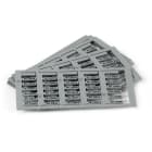 GRAFOPLAST SRL GRASI2K02E/12N TESSERA TUBETTO CAVI GRIGIO 12X4 960PZ