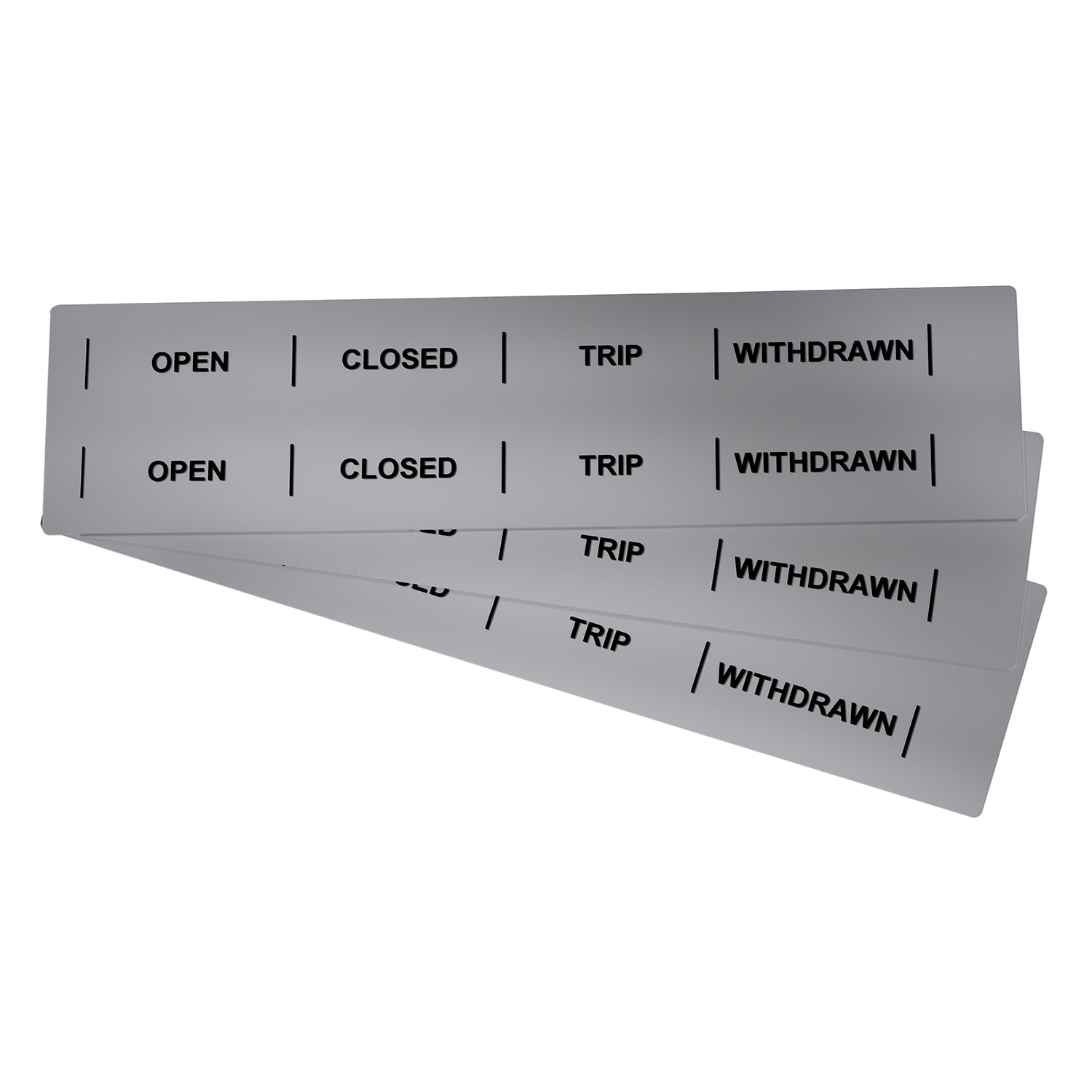GRAFOPLAST SRL GRASI2K15215M STRISCIA BINARIO 215X15MM METAL PVC 40PZ
