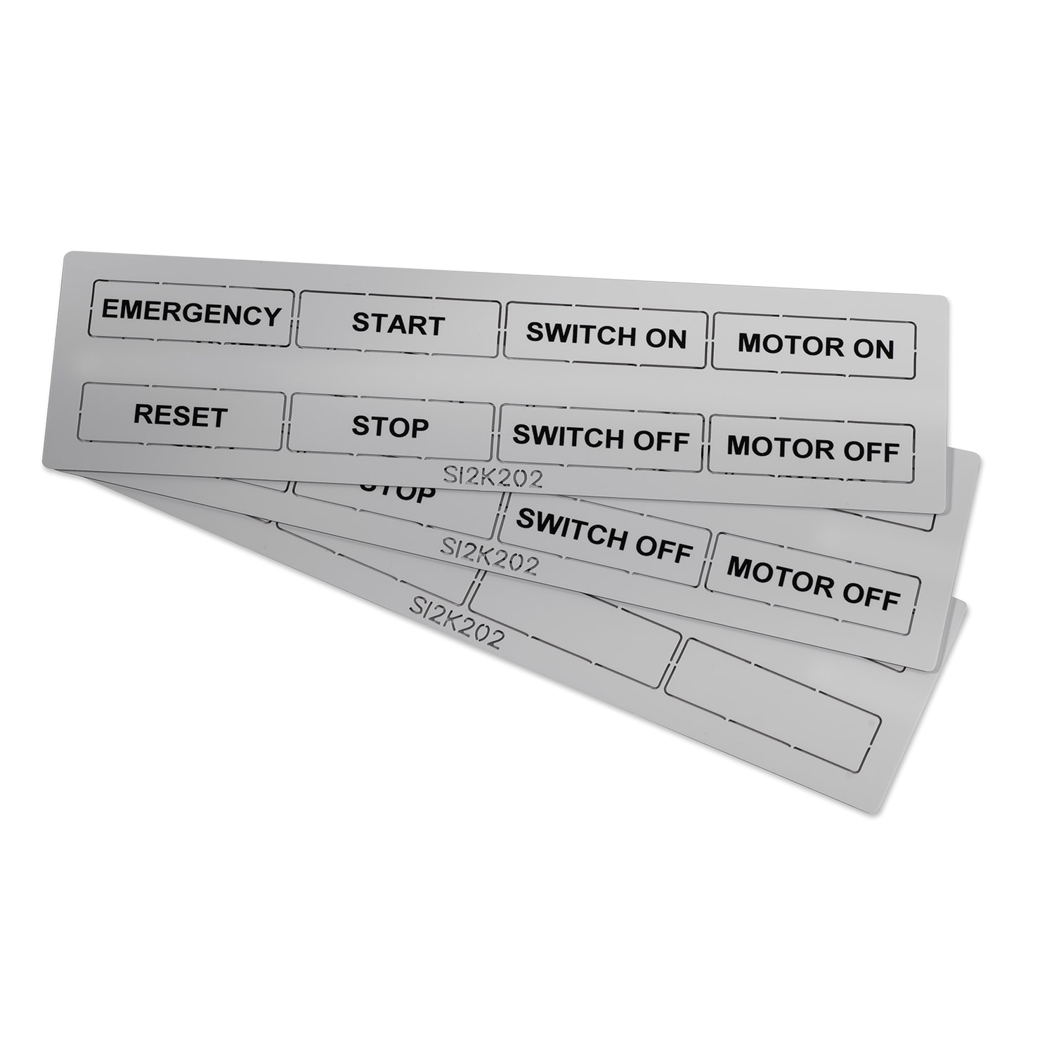 GRAFOPLAST SRL - GRASI2K202M T. PULSANTI 50X15MM METAL PMMA 96PZ