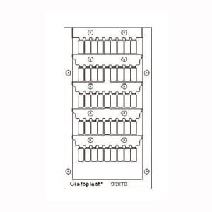 GRAFOPLAST SRL - GRASI2KTB6512BWMC T. MORSETTI BIANCO LUX CABUR 12X5MM 3500
