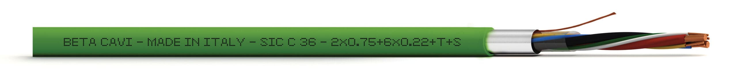 NUOVA BETACAVI SRL BTVSIC4CNHWR5 ALLARME 4X0,22+T+S CCA S1BD1A1 BOB.500