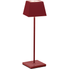 ROSSINI RSSSIE001R LAMPADA DA TAVOLO PORTATILE ROSSA LED 2,