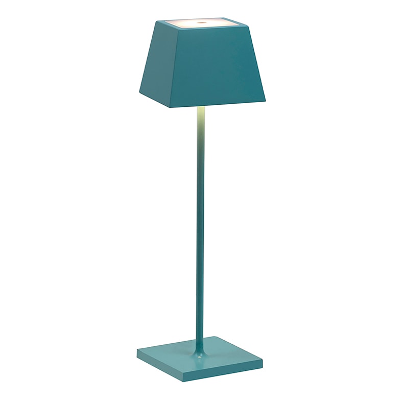 ROSSINI RSSSIE003AZ LAMPADA DA TAVOLO PORTATILE AZZURRA LED