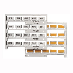 GRAFOPLAST SRL - GRASIHF42W TESSERA ADESIVA BIANCO 20X9 MM 240 PZ