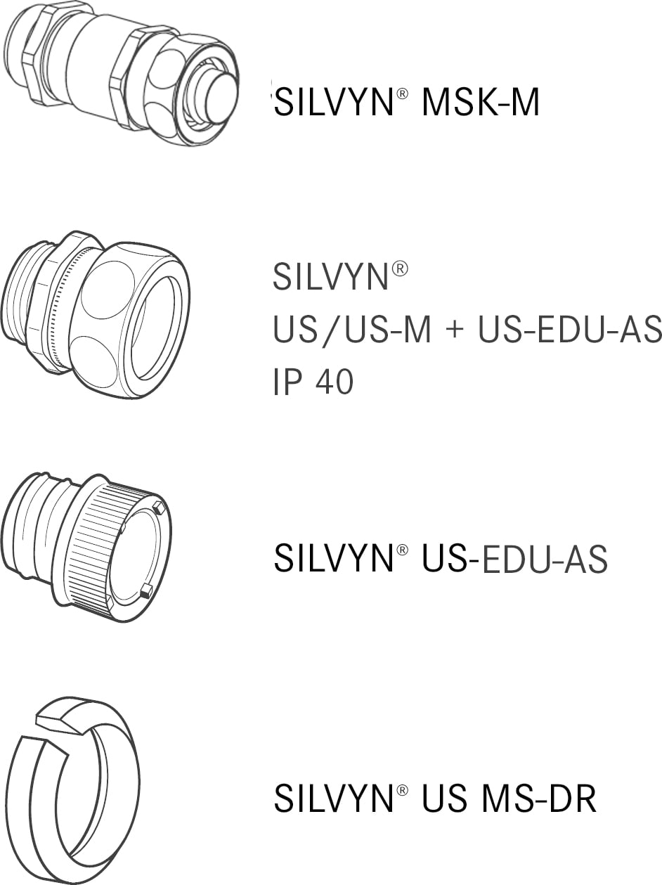 LAPP ITALIA SRL LPP64400505 SILVYN EMC AS-CU 27 / 22X27 50M