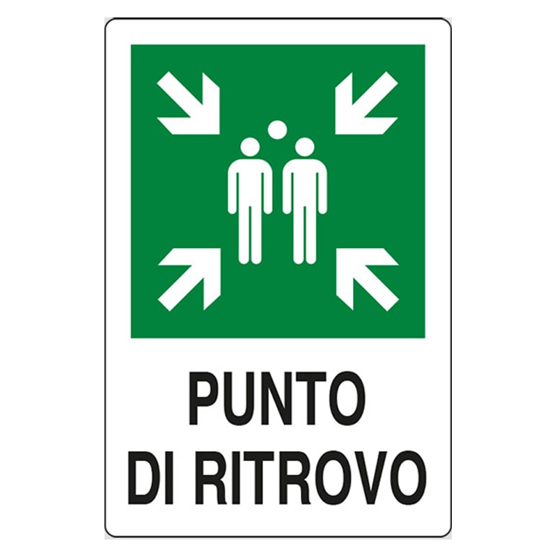 SIRENA - SIR55328 CARTELLO PUNTO DI RITROVO