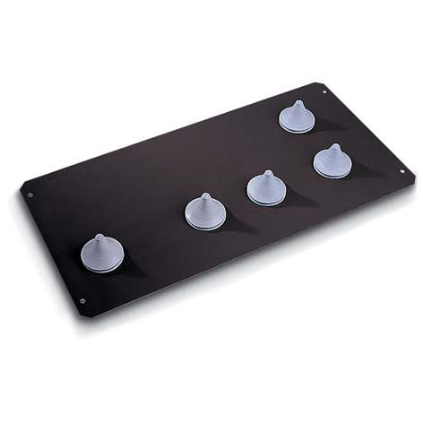 CONCHIGLIA - CON095767003 Acc. Serie CV4M-BV4M - Setto inferiore in vetroresina, con passacavi