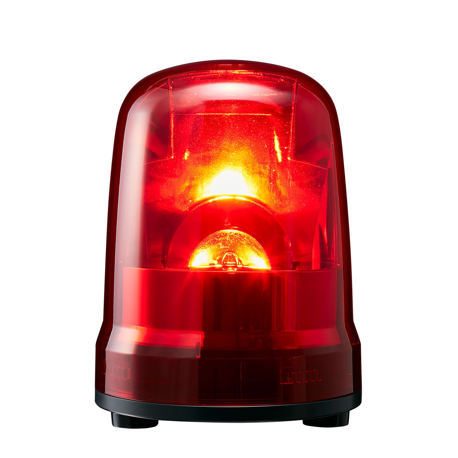 PATLITE EUROPE GMBH PMHSKP-M1J-R Segnalatore rotativo rosso, 100-240VDC, 100mm, IP23/65