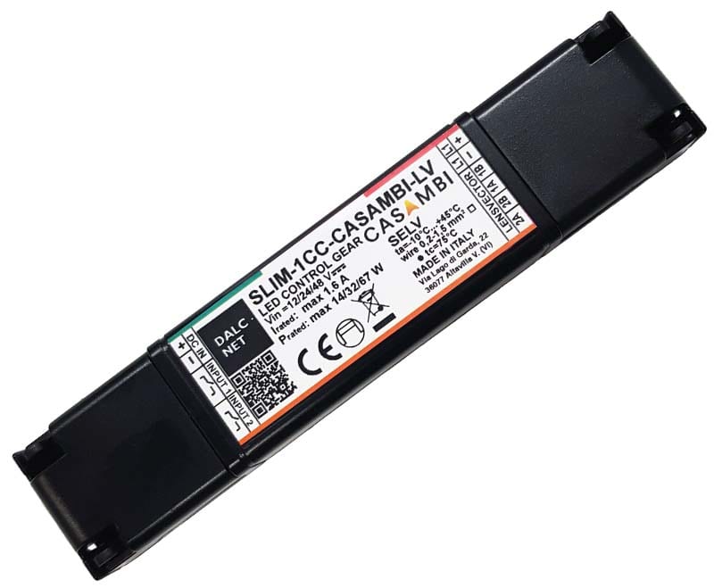 DIGIMAX SRL DIXSLIM-1CC-CASA-LV DIMMER CASAMBI+PUSH 12-48V 1C 1.6A LENSV
