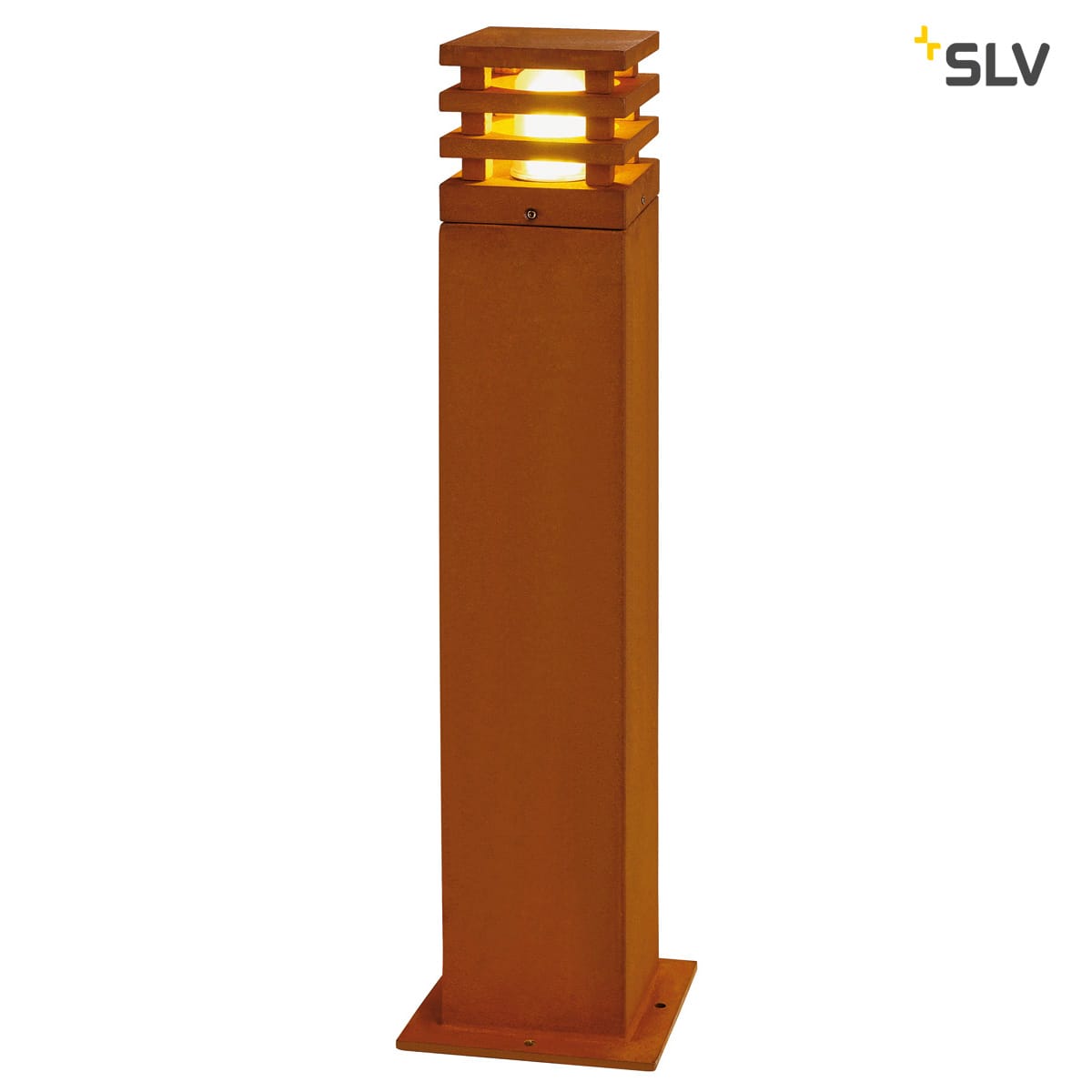 SLV ITALIA SRL - SLV233437 RUSTY SQUARE 70, LAMPADA DA TERRA, OUTDO
