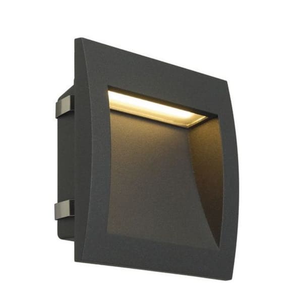 SLV ITALIA SRL - SLV233615 DOWNUNDER OUT LED L, INCASSO DA PARETE,