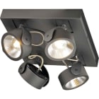 SLV ITALIA SRL - SLV1000135 KALU, PARETE/PLAFONE, QUADRIEMISSIONE, L