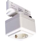 SLV ITALIA SRL SLV1001525 PRESA, PER BINARIO A PLAFONE/PARETE TRIF