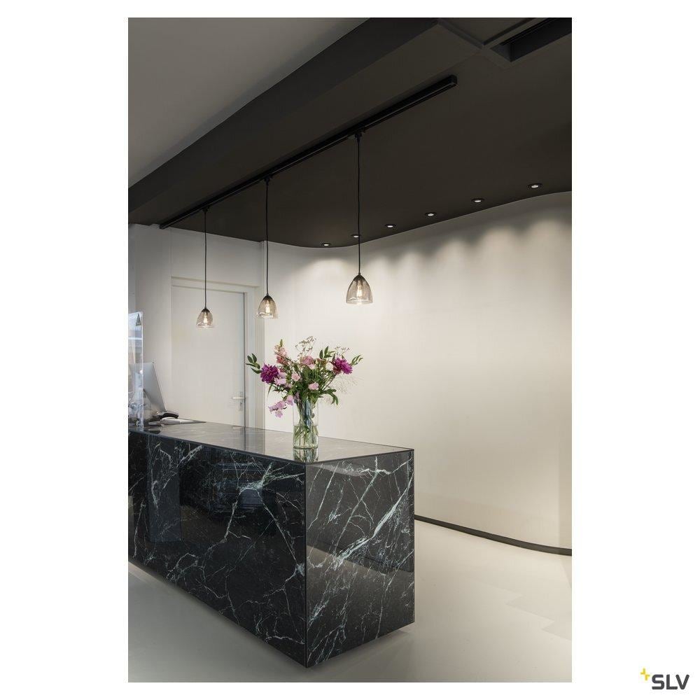 SLV ITALIA SRL - SLV1006159 PARA CONE GL GU10, SOSPENSIONE NERO/TRAS