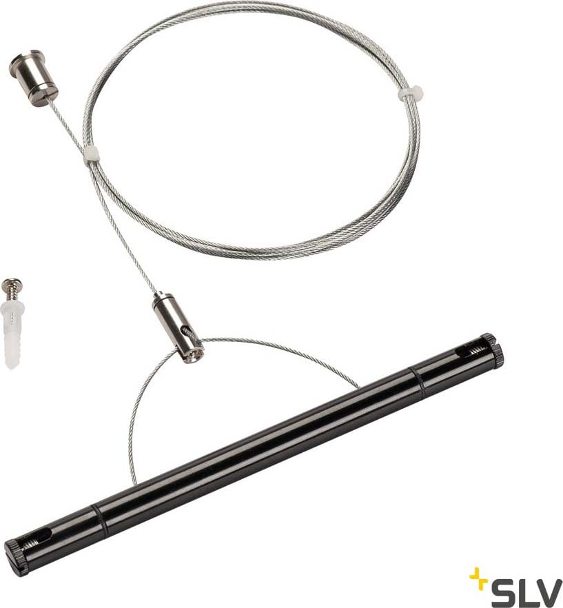 SLV ITALIA SRL SLV1002697 TENSEO CAVO DI SOSPENSIONE, NERO